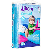 移动端限地区：Libero 丽贝乐 comfort 婴儿纸尿裤 5号 L 80片
