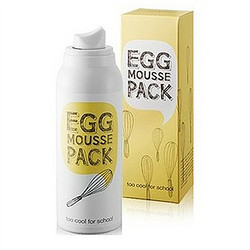 Too cool for school Egg Mousse Pack 白滑鸡蛋慕斯面膜 100ml*3