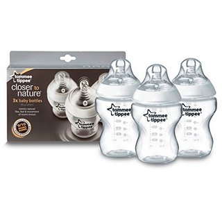 tommee tippee 汤美天地 母乳自然系列 宽口径防胀气奶瓶（260ml*3支）