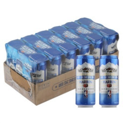 HARBIN 哈尔滨 冰纯啤酒 （500ml*18）*3