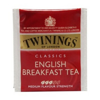 TWININGS 川宁 红茶 英式早餐波兰其他红茶2g*100袋泡装进口茶叶独立袋泡茶办公