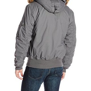 ALPHA INDUSTRIES 阿尔法工业 45-P Hooded X Bomber Jacket 男款连帽夹克