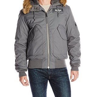 ALPHA INDUSTRIES 阿尔法工业 45-P Hooded X Bomber Jacket 男款连帽夹克