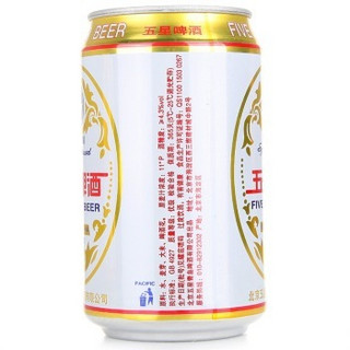 TSINGTAO 青岛啤酒 五星清爽 11度 (330ml*24听)