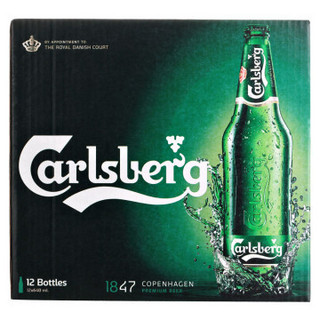 Carlsberg 嘉士伯 啤酒 整箱装（640ml*12瓶）