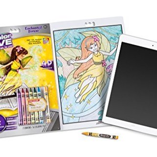 Crayola 绘儿乐 Color Alive Enchanted Forest 魔法森林 蜡笔