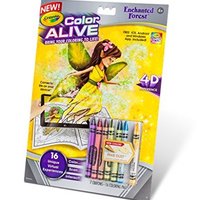 Crayola 绘儿乐 Color Alive Enchanted Forest 魔法森林 蜡笔