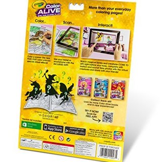 Crayola 绘儿乐 Color Alive Enchanted Forest 魔法森林 蜡笔