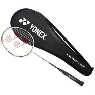 YONEX 尤尼克斯 ISO-LITE 全碳素羽毛球拍 白金 已穿线