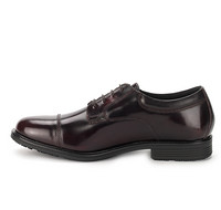 ROCKPORT 乐步 Essential Details Waterproof Plain 男款真皮商务鞋 休闲鞋 Cordovan US7