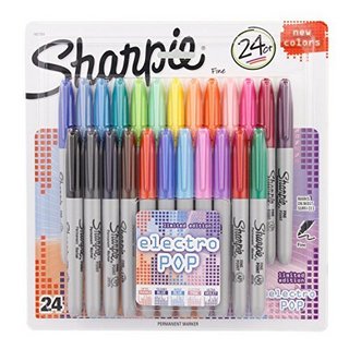 Sharpie Fine-Tip 24色 标记笔