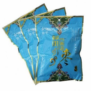 一品玉 休闲零食 蜜饯果干 新疆特产 大枣 和田大红枣四星450g*3袋