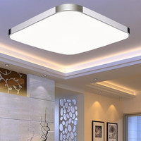 海德照明 HAIDE LIGHTINGHEAD 海德 白光银系列 LED客厅吸顶灯 54W