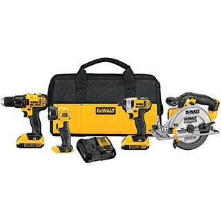 DEWALT 得伟 DCK421D2 20V电动工具三件套