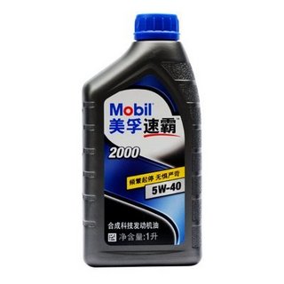 Mobil 美孚 速霸2000 半合成机油 SN 5W-40 1L