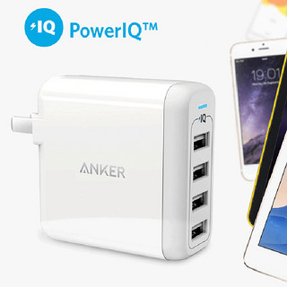 ANKER 40W 4口USB充电器