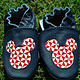 限尺码：ROBEEZ Disney Mickey Geo 真皮软底学步鞋