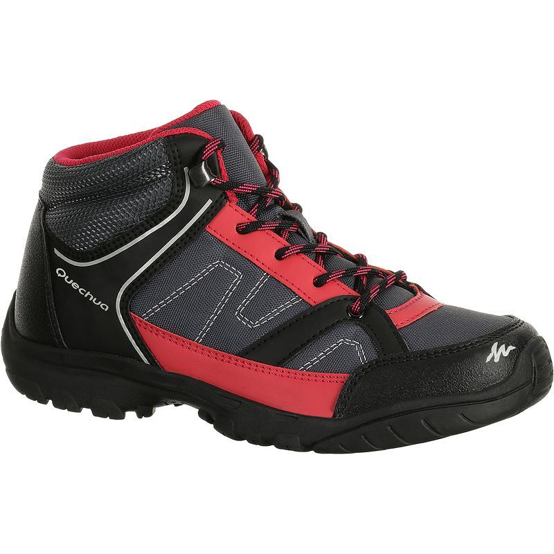 decathlon 迪卡侬 quechua 青少年徒步登山鞋(米色)