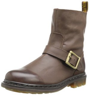 Dr. Martens Meg 女士真皮短靴