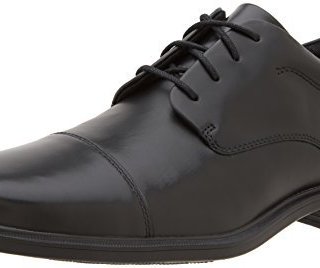 ROCKPORT 乐步 Ellingwood 男款商务正装鞋  Black 7