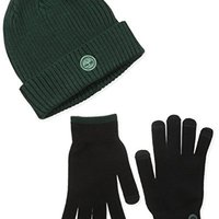 Timberland 添柏岚 Fitted Watch Cap and Stretch Glove 男士手套帽子套装