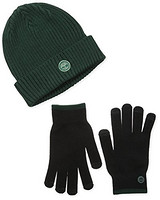 Timberland 添柏岚 Fitted Watch Cap and Stretch Glove 男士手套帽子套装