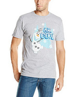 Disney 迪士尼 Frozen Olaf Mr. Cool 男款短袖T恤