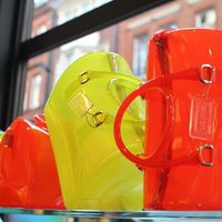 FURLA 芙拉 Candy Cookie Mini Satchel 女士迷你果冻包 黄色