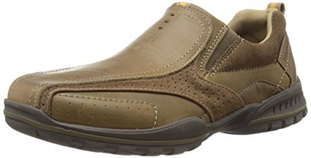 撞色拼接一脚蹬:Skechers 斯凯奇 USA系列 男士休闲鞋 开箱
