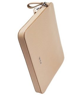 Tumi Slim Zip Top Crossbody for I-Pad 48231 女款真皮斜挎包