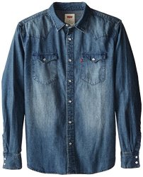 Levi's 李维斯 男士牛仔衬衫