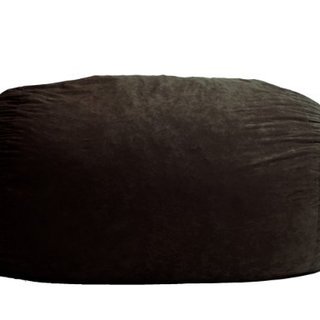 Comfort Research 6-Foot XL Fuf in Comfort Suede 玛瑙黑绒面 懒人沙发