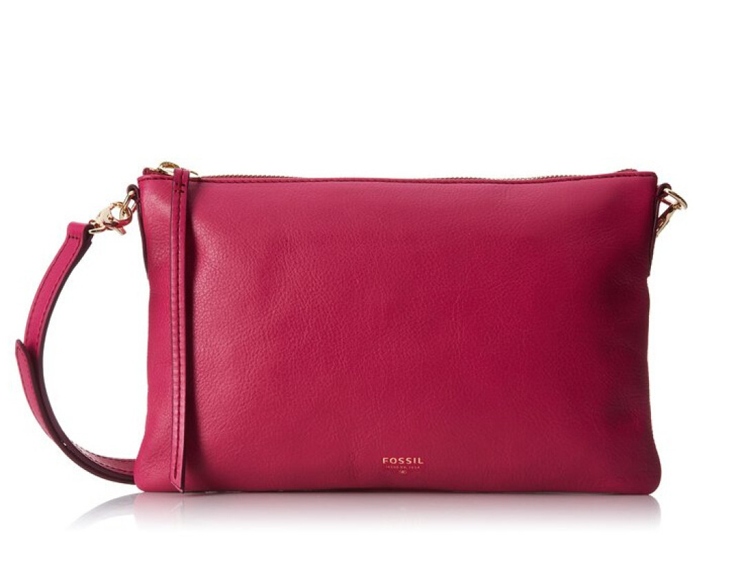 拿快递什么的最开心了：kate spade Small Harmony 单肩包 & Fossil Sydney 斜挎小包