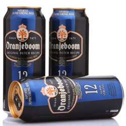 OranJeboom 橙色炸弹 12度超强烈性啤酒（500ml*6听）*2件