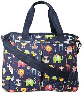 LeSportsac Ryan Baby Diaper 动物园款妈咪包