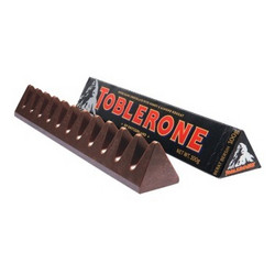 TOBLERONE 瑞士三角 黑巧克力 100g *10件