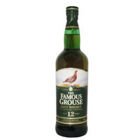 Grouse 威雀（绿雀）纯麦12年苏格兰威士忌 700ml