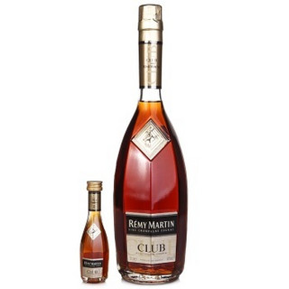 REMY MARTIN 人头马 CLUB特优香槟干邑白兰地 700ml+30ml 礼盒装