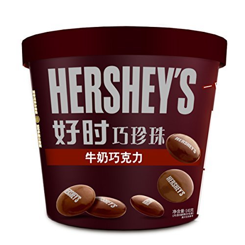 hersheys 好时 巧珍珠牛奶巧克力 140g*4桶