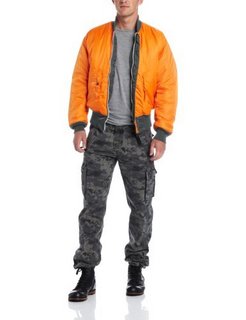 ALPHA INDUSTRIES MA-1 Bomber Flight 男款飞行夹克