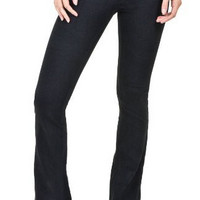 HUE The Original Jeans Bootcut Legging 女款紧身裤