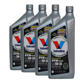 Valvoline 胜牌 SYN POWER 星皇全合成机油 SN 5W-30 946ml*4  