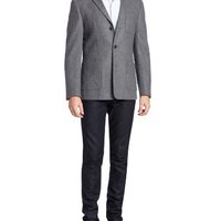 BEN SHERMAN Wool Melton 休闲羊毛西装