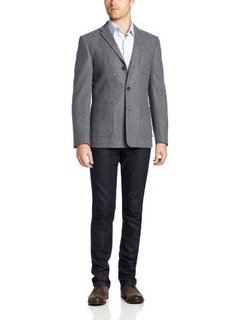 BEN SHERMAN Wool Melton 休闲羊毛西装