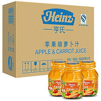Heinz 亨氏 一段苹果胡萝卜汁 （118ml*12）