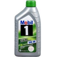 Mobil 美孚 美孚1号 SN 5W-30 ESP 全合成机油 1L *6件