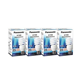 Panasonic 松下 YPZ220/23-S/T2·RR 节能灯 4支装（23W/E27/日光色）