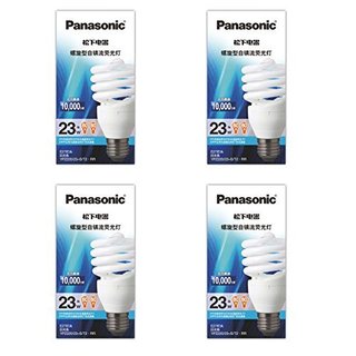 Panasonic 松下 YPZ220/23-S/T2·RR 节能灯 4支装（23W/E27/日光色）