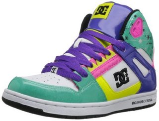 DC SHOES Rebound High SE 女款滑板鞋