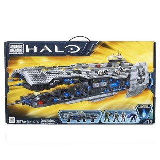 MEGA BLOKS Halo Exclusive 97117 光环系列 航向黎明号 积木